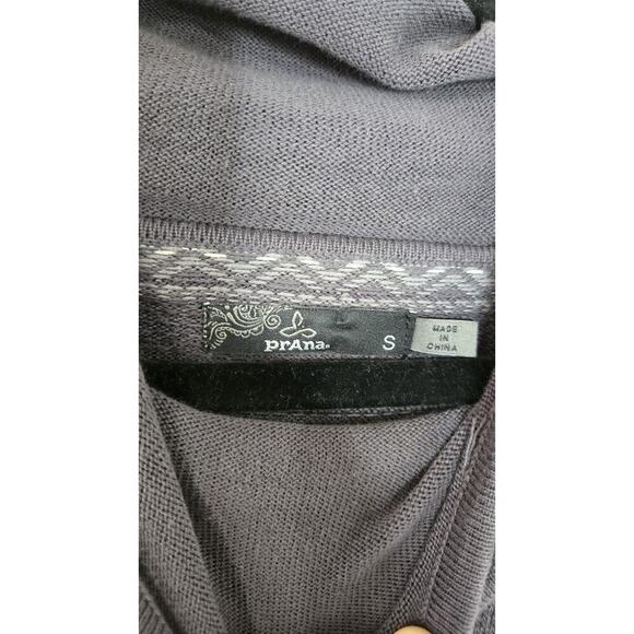 PrAna Womens Sweater Dress Cowl Neck Dark Gray Size Small - Picture 6 of 6